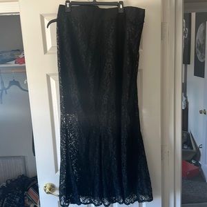 Torrid Lace Mermaid Maxi Skirt